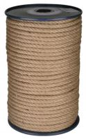 rope twisted, natural with PP, without core, J-PP, O 12 mm x 100 m, Lanex