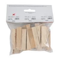 TOPTRADE mounting wooden wedge, 30pcs, 100x20x23 - 1mm (4)