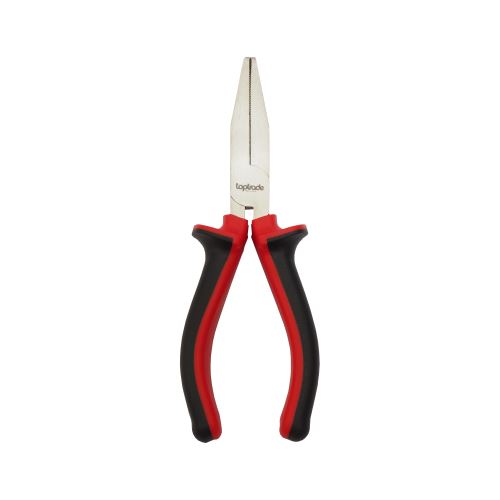 TOPTRADE pliers, flat, 160 mm
