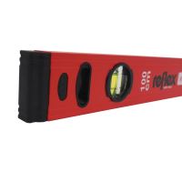 TOPTRADE spirit level Reflex #RED, 2 vials, 1000 mm (1)