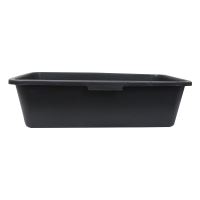 TOPTRADE mason tub, plast, rectangular, 65l