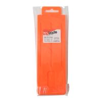 TOPTRADE plastic wedge, PP, 225 x 73 x 27 mm (2)