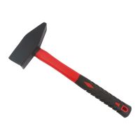 TOPTRADE locksmith&#39;s hammer, fiberglass handle, 400g
