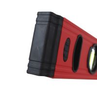TOPTRADE spirit level Reflex #RED, 2 vials, 1000 mm (5)