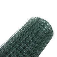TOPTRADE mesh welded, plastic coated, green, 16 / 1.2 mm, 1000 mm x 10 m (4)