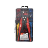 TOPTRADE stripping pliers, crimping, 210 mm, set of 260 pcs (2)