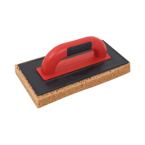 TOPTRADE float ABS , sea sponge, German, cut, PROFESSIONAL, 280 x 140 x 30 mm