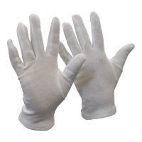 FAWA gloves, textile, white, size 9