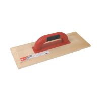TOPTRADE wooden trowel, PROFESSIONAL, 400 x 150 mm