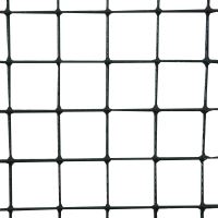 TOPTRADE mesh welded, plastic coated, green, 13 / 0.8 mm, 500 mm x 10 m