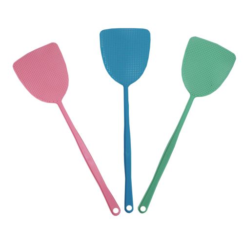 TOPTRADE fly swatter, mix of colors, 40 cm (4)