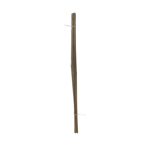 TOPTRADE bamboo pole, O 10 - 12 mm x 90 cm, 5 pcs/set