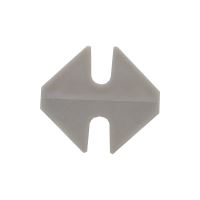 TOPTRADE leveling retaining clip, th. 2mm, leveling height 3 - 12mm / 100pcs (2)