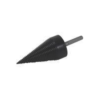 TOPTRADE wood splitting screw, 2 x adaptor 65 mm, SDS+ and hexagon, 32 x 90 mm (2)