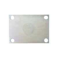 TOPTRADE anchor foot for screws, 100 x 90 mm, galvanized (4)