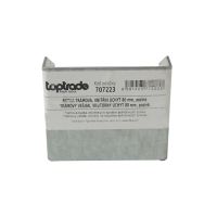 TOPTRADE beam shoe, internal handle 80 mm, galvanized