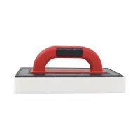 TOPTRADE ABS trowel,soft foam, cut, PROFESSIONAL, 280 x 140 x 40 mm (2)