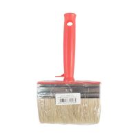 paint brush for surfaces, plastic handle, for synthetic colors, 120mm