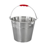 stainless steel bucket, 12 l