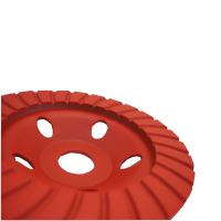TOPTRADE diamond wheel, grinding, turbo, 125 x 22.2 mm (5)