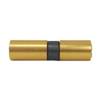 TOPTRADE lock insert, gold-plated, 3 keys, 65 mm (5)