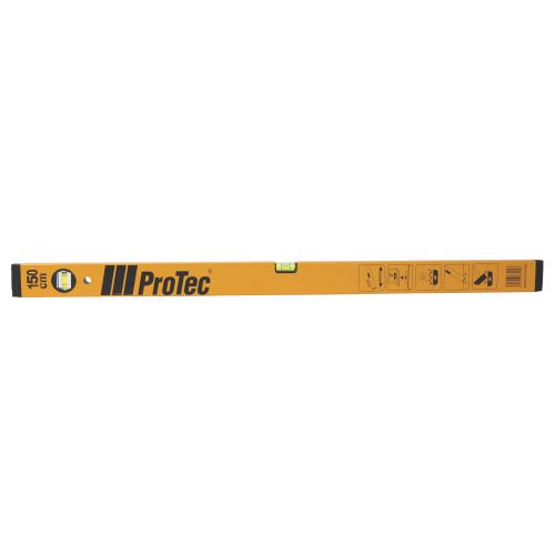 ProTec spirit level, 2 vials, 1500mm
