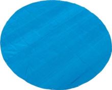 covering tarpaulin, blue/green, with metal eyelets, round, O 3,6 m, profi