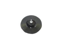 TOPTRADE  backing pad,  with velcro, stalk 6 mm, O 125 mm