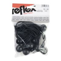 TOPTRADE tarp holder with eye, rubber loop, plastic ball, 10pcs/set (1)