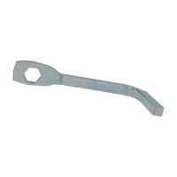 scythe holder, with key, metal (9)