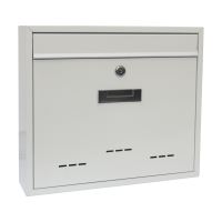 mail box,metal,door,nameplate, front basket, 310 x 360 x 90 mm