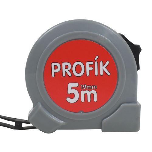 TOPTRADE tape measure, "PROFÍK", single brake, 19 mm x 5 m (8)