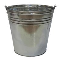 galvanized bucket, 7 l