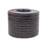 TOPTRADE grinding disc, lamella, grit 100, 150 x 22.2 x 2 mm (2)