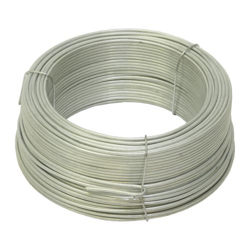 TOPTRADE binding wire, galvanized, O 2 mm / 50 m
