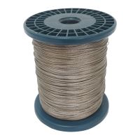 stainless steel rope ,on reel 7 x 7 wires,O 1,5 mm x 300 m