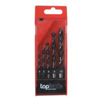 TOPTRADE drill standard, for wood, 5 pcs/set (2)