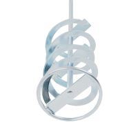 TOPTRADE galvanized stirrer, SDS +, long spiral, O 100 mm (7)