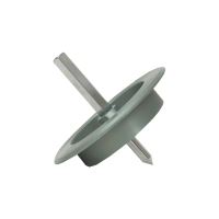 TOPTRADE ALU cutter, for polystyrene, cotton wool, dia. 70 mm (3)