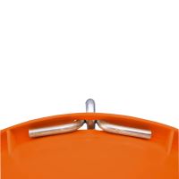 TOPTRADE plastic bucket, extra strong, orange, 12 l, with TÜV/GS certification (4)