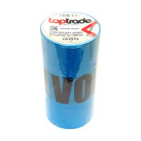 TOPTRADE warning tape, non-adhesive, "Caution: watch out water", blue, 22cmx0,07mmx50m (2)