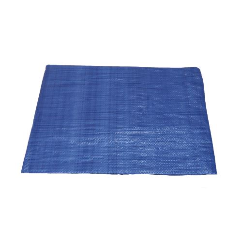 TOPTRADE covering tarpaulin, blue, with metal eyelets, 3 x 3 m, standard