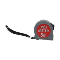 TOPTRADE tape measure, „MOJ METER“, single brake, 19 mm x 5 m
