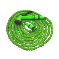 garden hose, flexible, plastic gun - sprayer, 7 function ,set, 5 / 15 m
