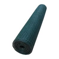 TOPTRADE rabbit mesh,plastic-coated, green, 20 / 0,9 mm, 1000 mm / 25m