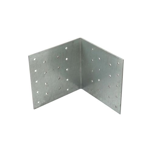 TOPTRADE connecting angle, without recess, 90°, 100 x 100 x 100 x 2 mm, galvanized (5)