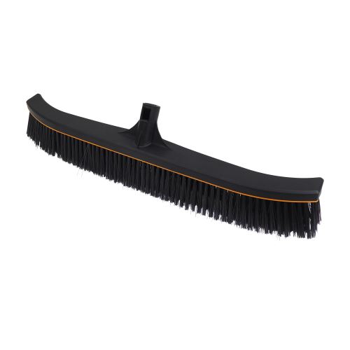 TOPTRADE "Multiclick" broom, plastic, without handle, 64 cm