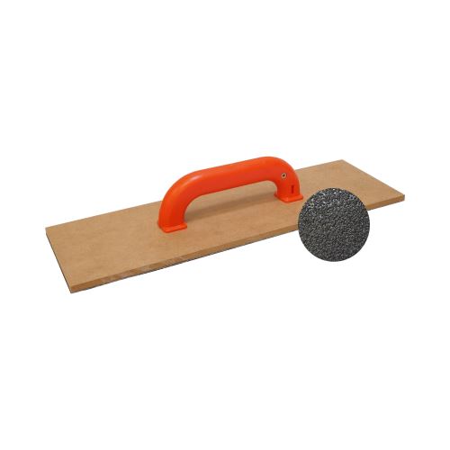 RACEK trowel, MDF board with abrasive cloth, granularity 12, 450 x 145 mm