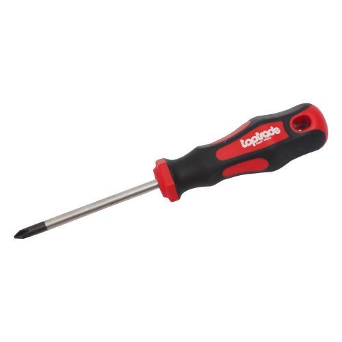 TOPTRADE screwdriver cross,magnetic, S2, 0 x 75 mm