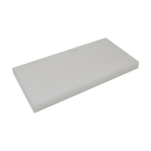 TOPTRADE spare surface, foam soft , cut 250x130x30mm